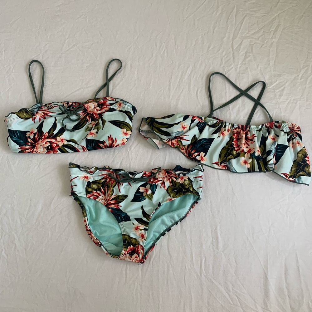 GB girls 3 piece bathing suit set